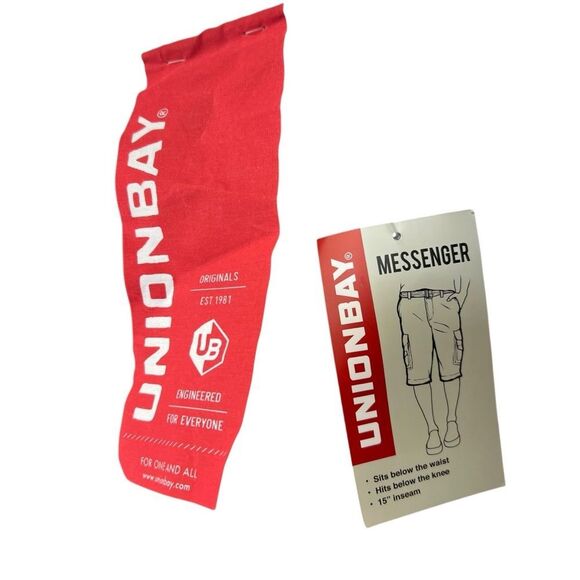 NWT sz 44 15" inseam UNIONBAY CARGO SHORTS - Picture 4 of 11